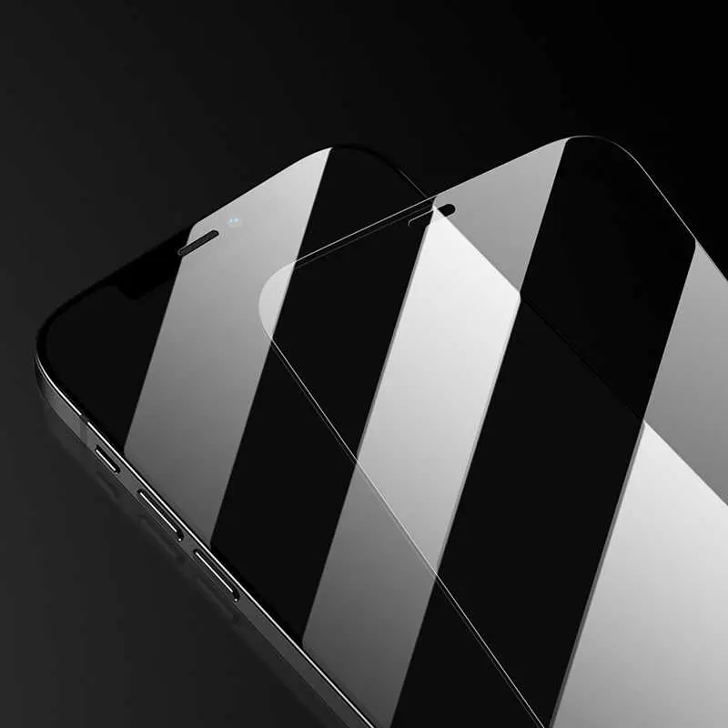 iPhone 12 Temperli Cam Ekran Koruyucu, Tam Kaplamalı - Benks CKR+ Corning