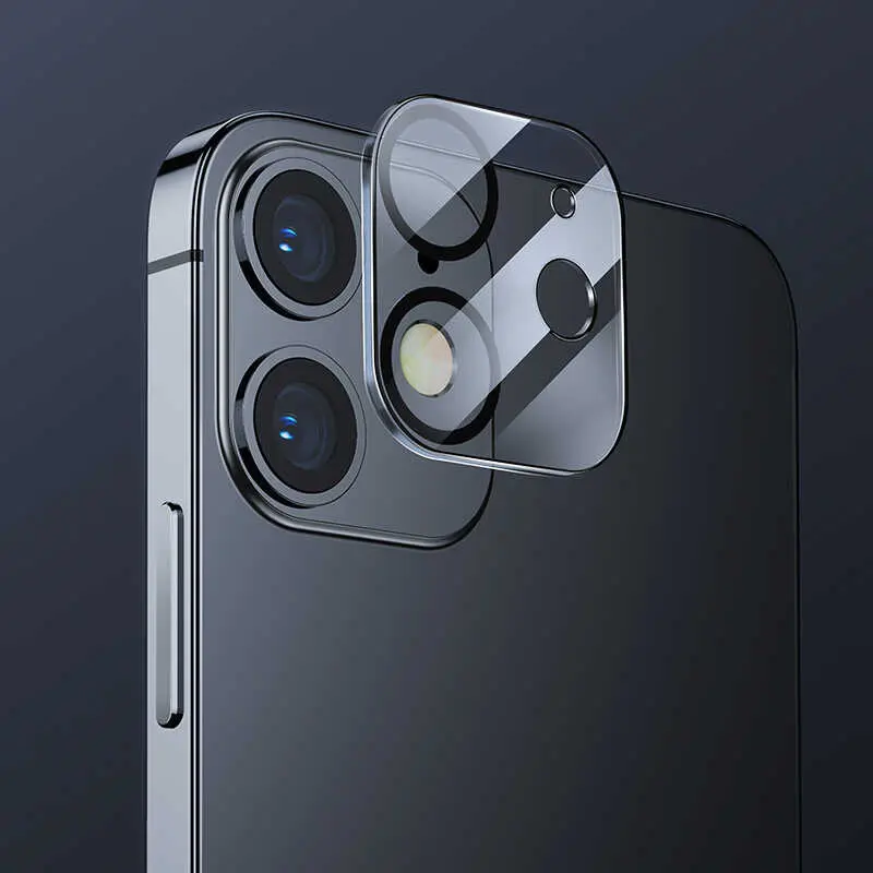 iPhone 12 Kamera Lens Koruyucu Cam - Benks Integrated