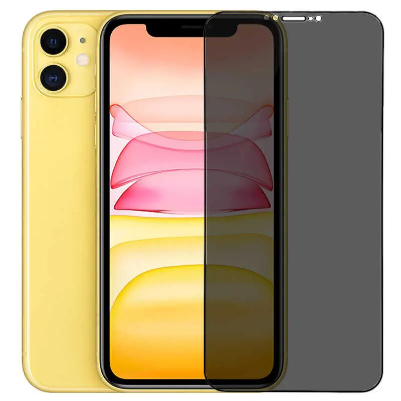 iPhone 12 Go Des Privacy Ekran Koruyucu, Hayalet Gizlilik Filmi