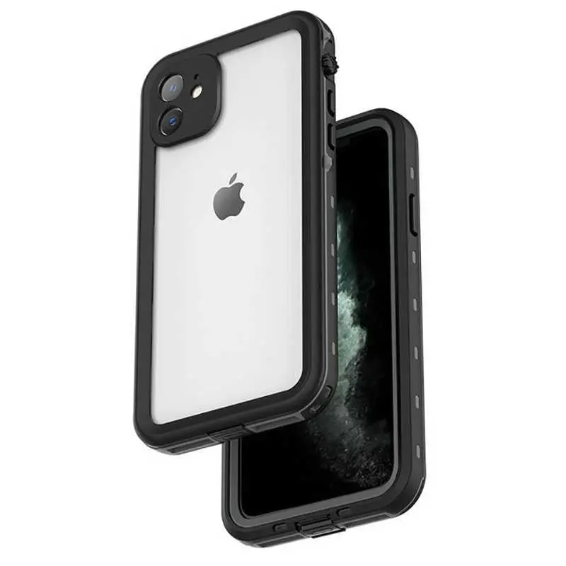 iPhone 12 Su Geçirmez Kılıf, 2 m Düşme Dayanımlı - Zore