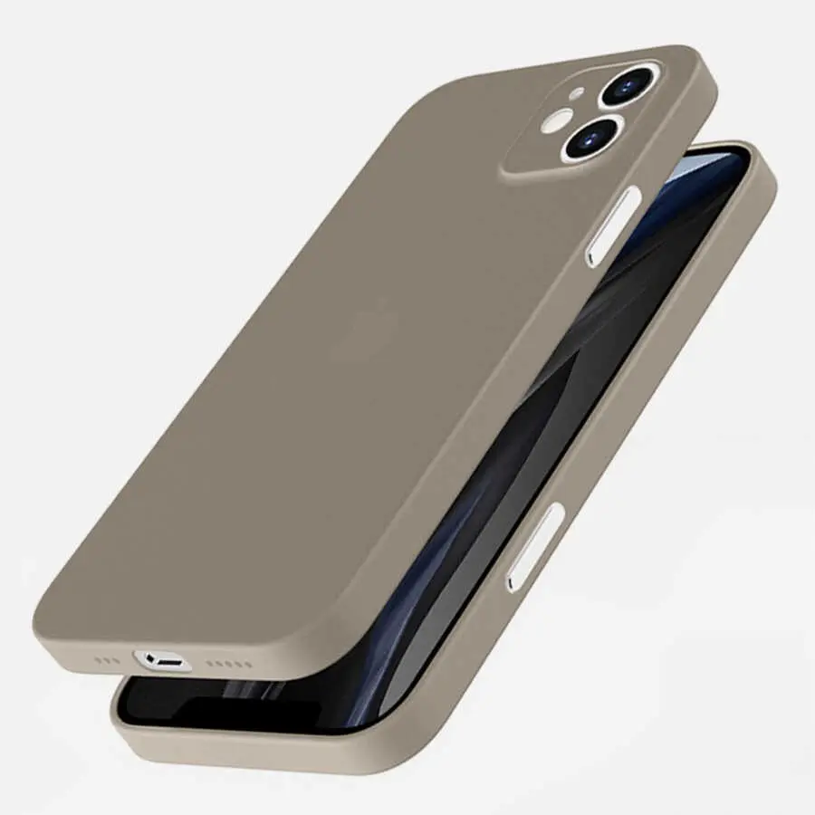 iPhone 12 Mat İnce Kılıf - Wiwu Skin Nano PP