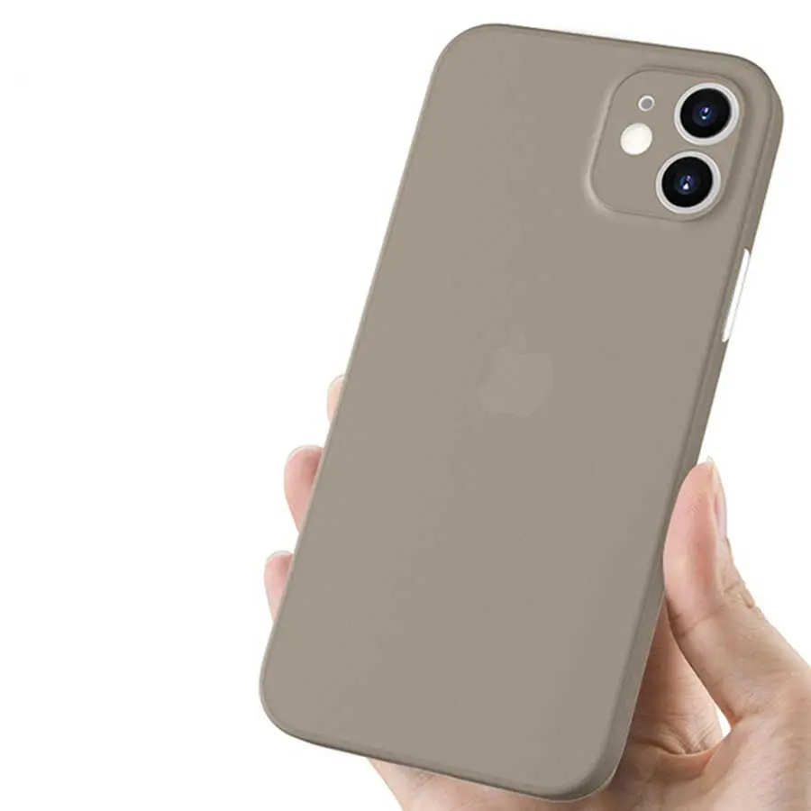 iPhone 12 Mat İnce Kılıf - Wiwu Skin Nano PP