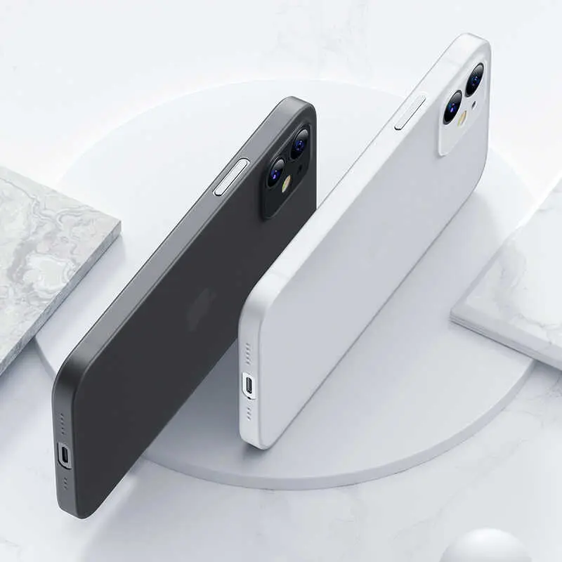 iPhone 12 İnce Mat Kılıf - Benks Lollipop Protective