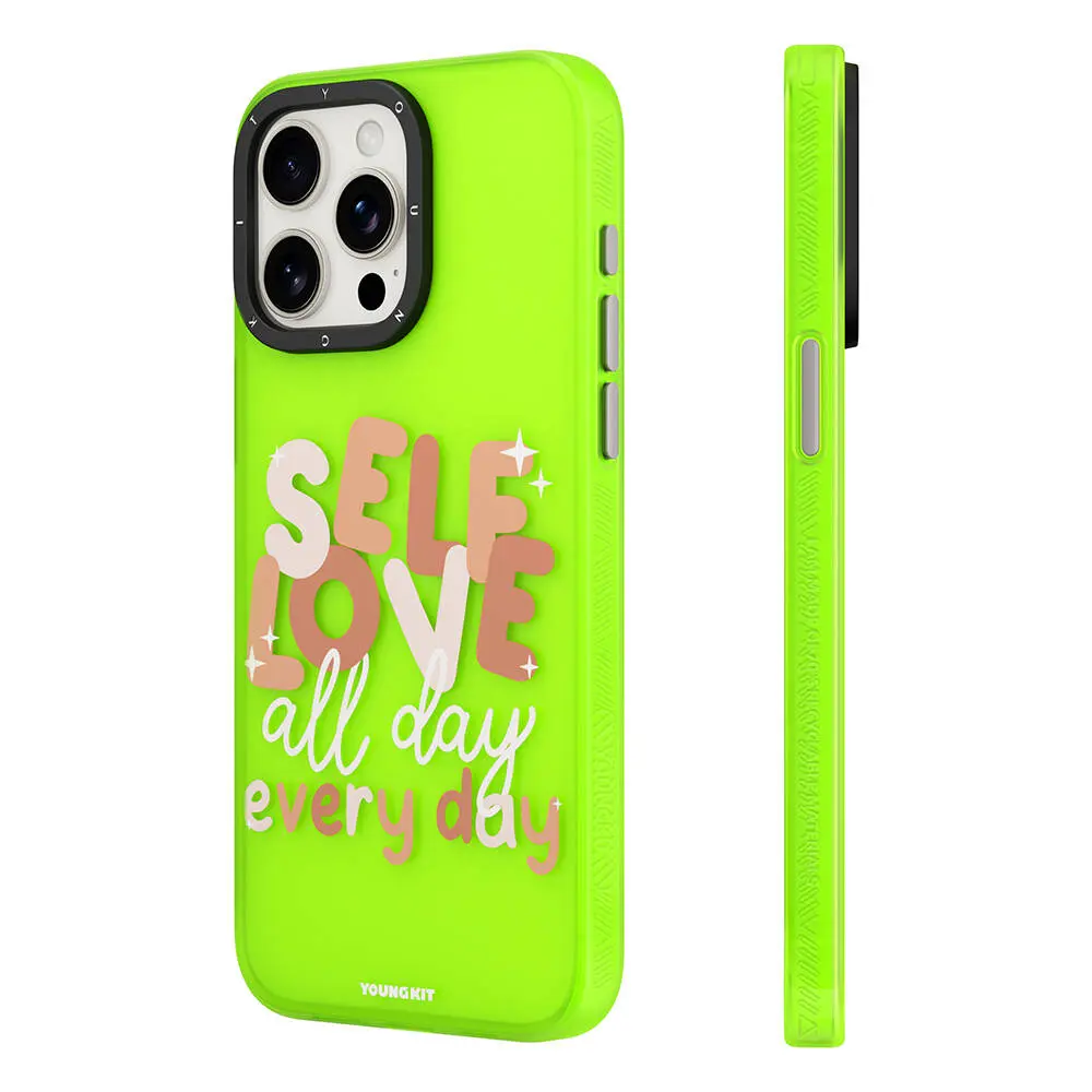 iPhone 12 Darbe Emici Tasarımlı Kılıf - Youngkit Sweet Language