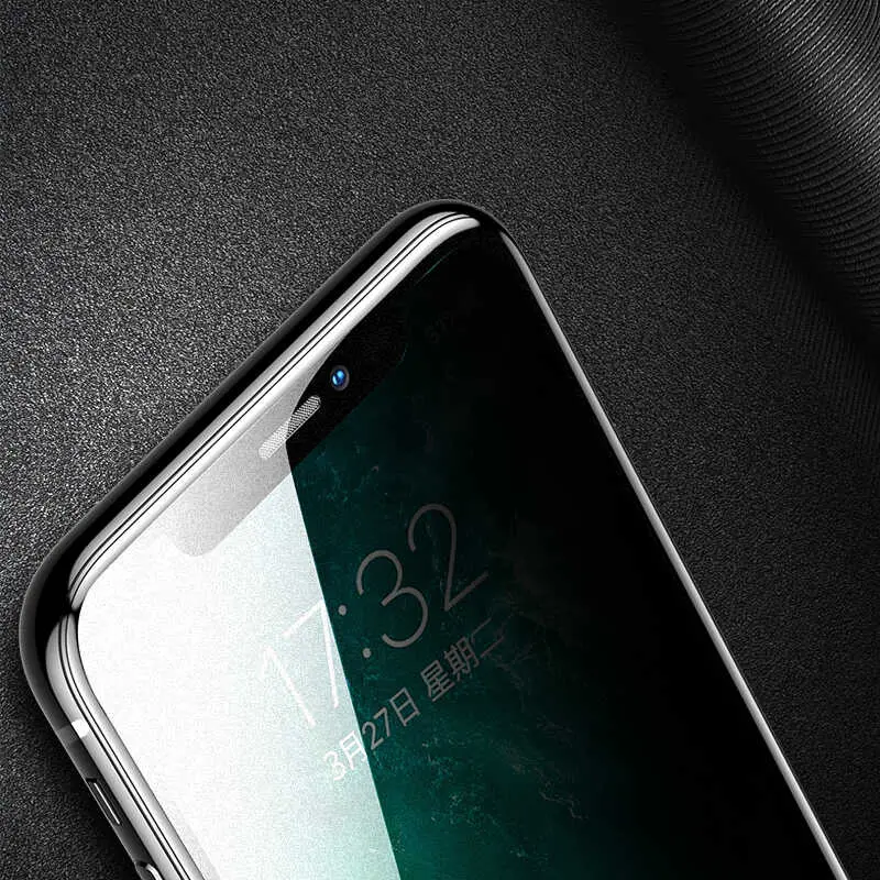 iPhone 12 Mini Gizlilik Ekran Koruyucu 0.3 mm - Benks V Pro