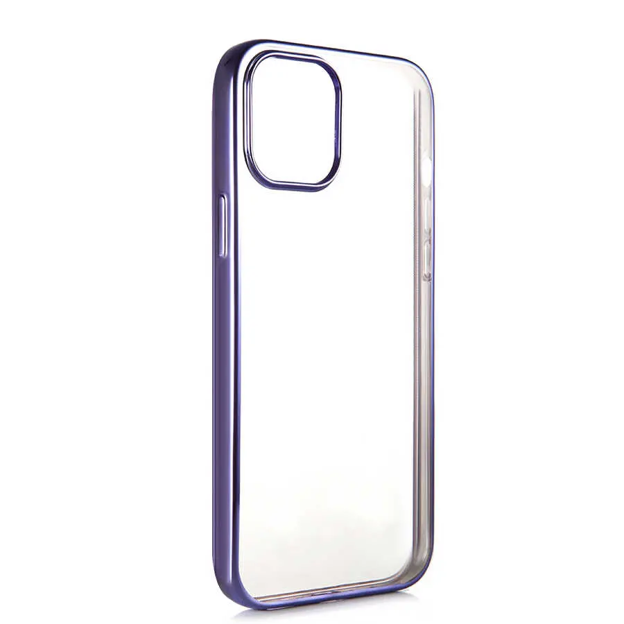 iPhone 12 Mini Şeffaf Silikon Kılıf - Benks Magic Glitz