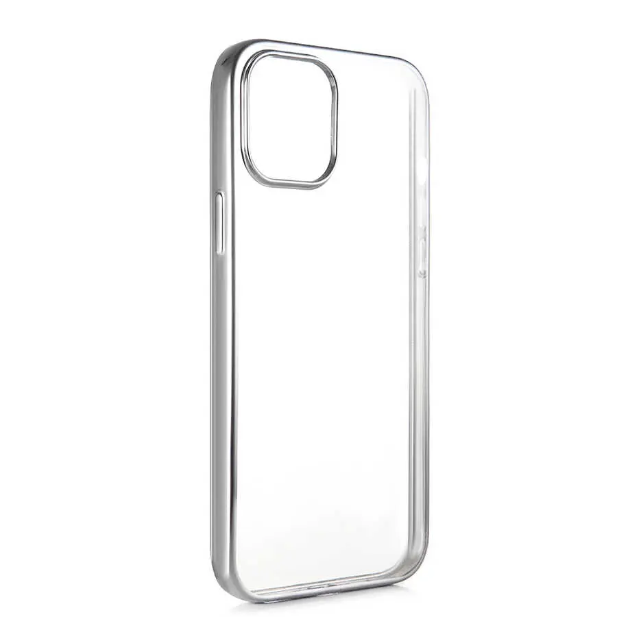 iPhone 12 Mini Şeffaf Silikon Kılıf - Benks Magic Glitz