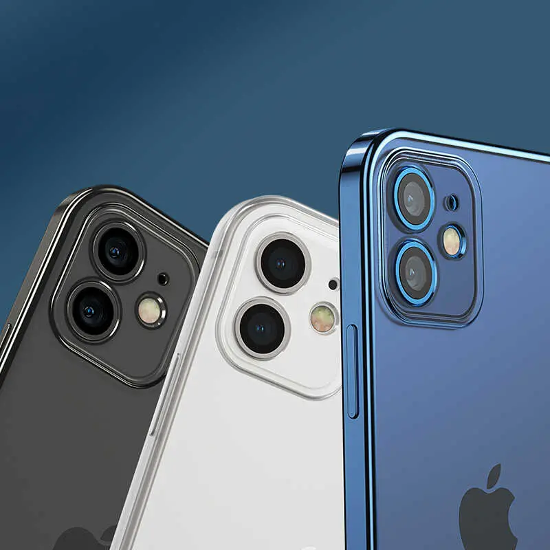 iPhone 12 Mini Mat Elektrokaplama TPU Kılıf - Benks Matte Electroplated
