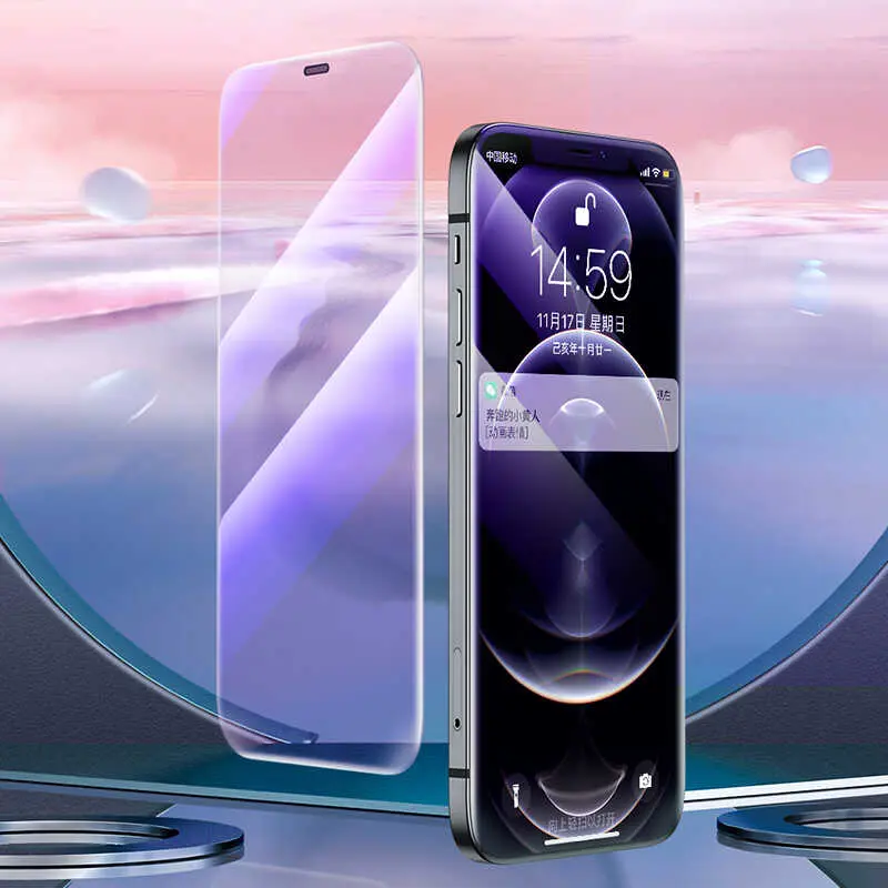 iPhone 12 Mini Tam Kaplamalı Kavisli Kenar Ekran Koruyucu - Benks OKR Plus