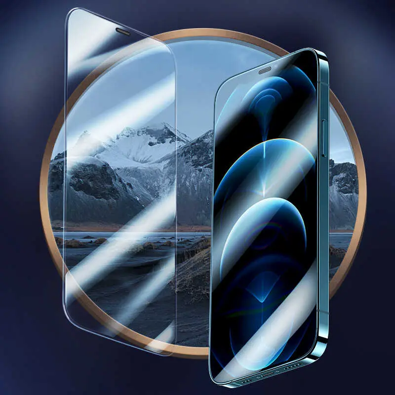 iPhone 12 Mini Temperli Cam Ekran Koruyucu - Benks Schott Glass