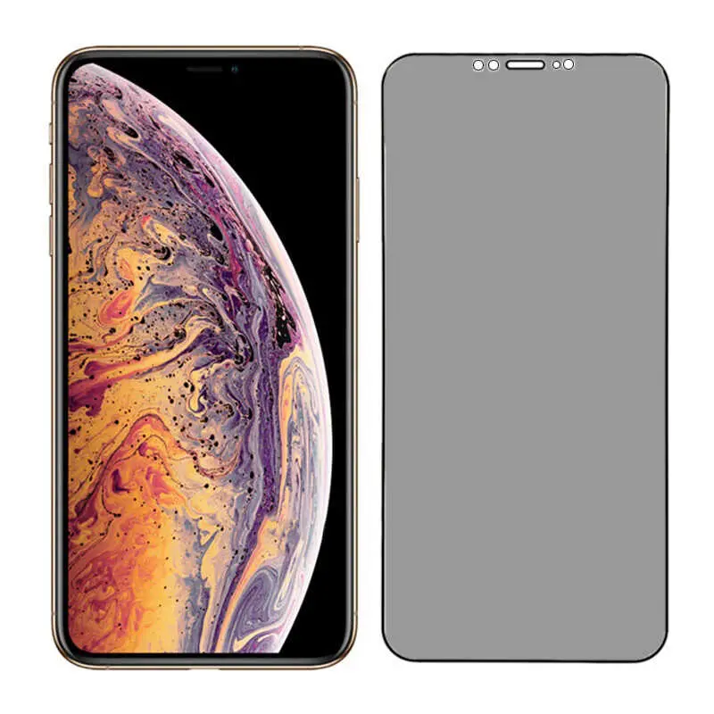 iPhone 12 Mini Gizlilik Filtreli Ekran Koruyucu - Go Des Privacy