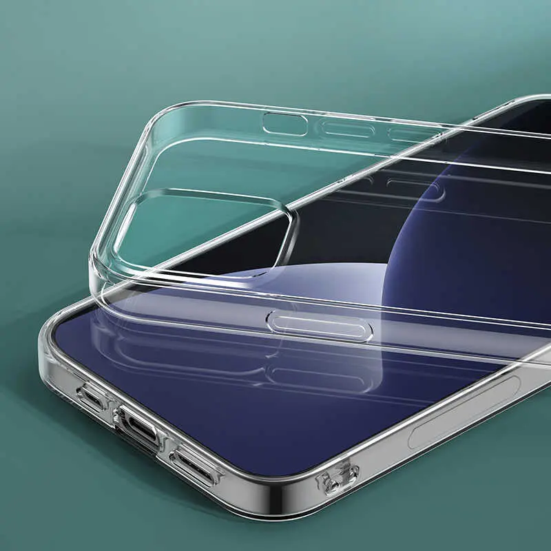 iPhone 12 Mini Şeffaf Kılıf, İnce ve Darbe Emici - Benks Transparent