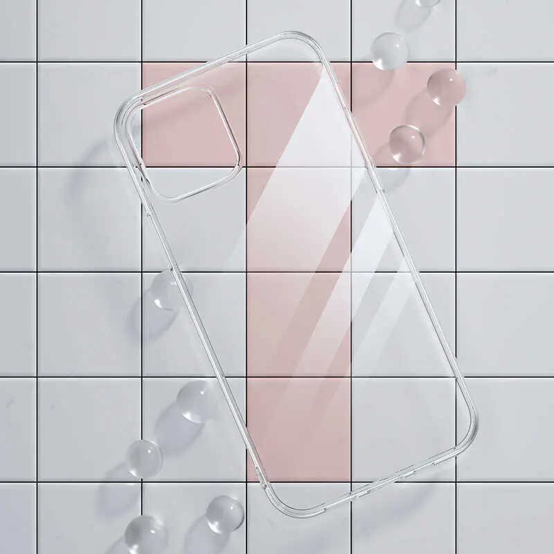 iPhone 12 Mini Şeffaf Kılıf, İnce ve Darbe Emici - Benks Transparent