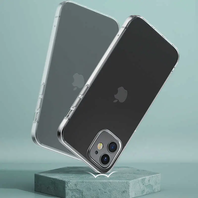 iPhone 12 Mini Şeffaf Kılıf, İnce ve Darbe Emici - Benks Transparent