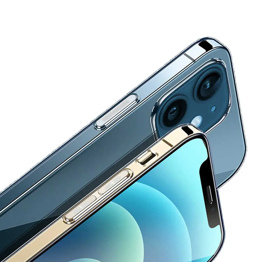 iPhone 12 Mini MagSafe Uyumlu Şeffaf Kılıf - Wiwu Magnetic Crystal
