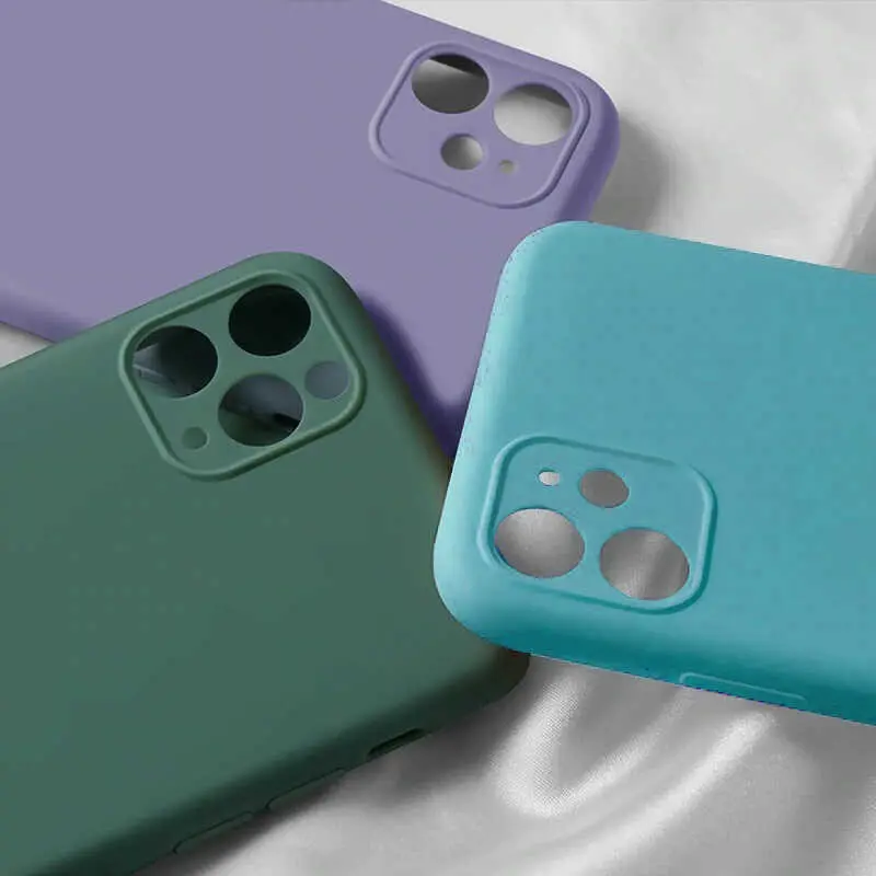 iPhone 12 Mini Silikon Kılıf - Zore LSR Lansman Kapak