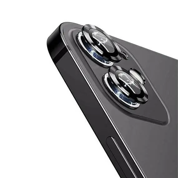 iPhone 12 Mini Safir Kamera Lens Koruyucu, Parmak İzi Bırakmayan - Zore CL-12