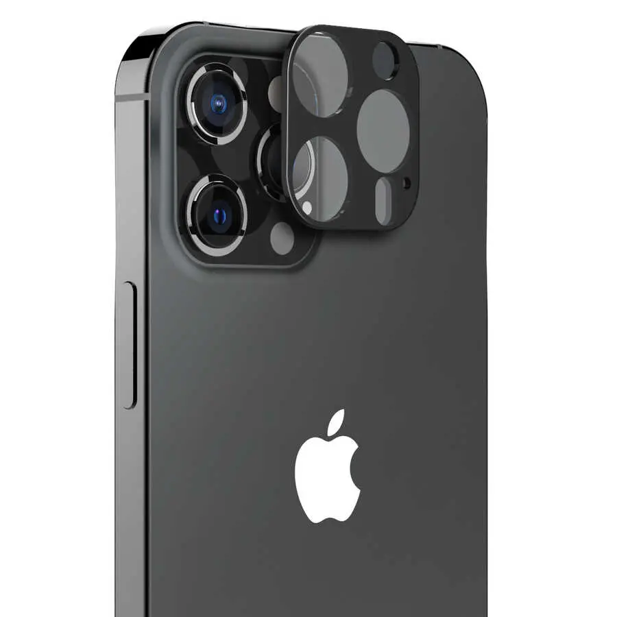 iPhone 12 Pro Temperli Cam Kamera Koruyucu - Araree C-Subcore