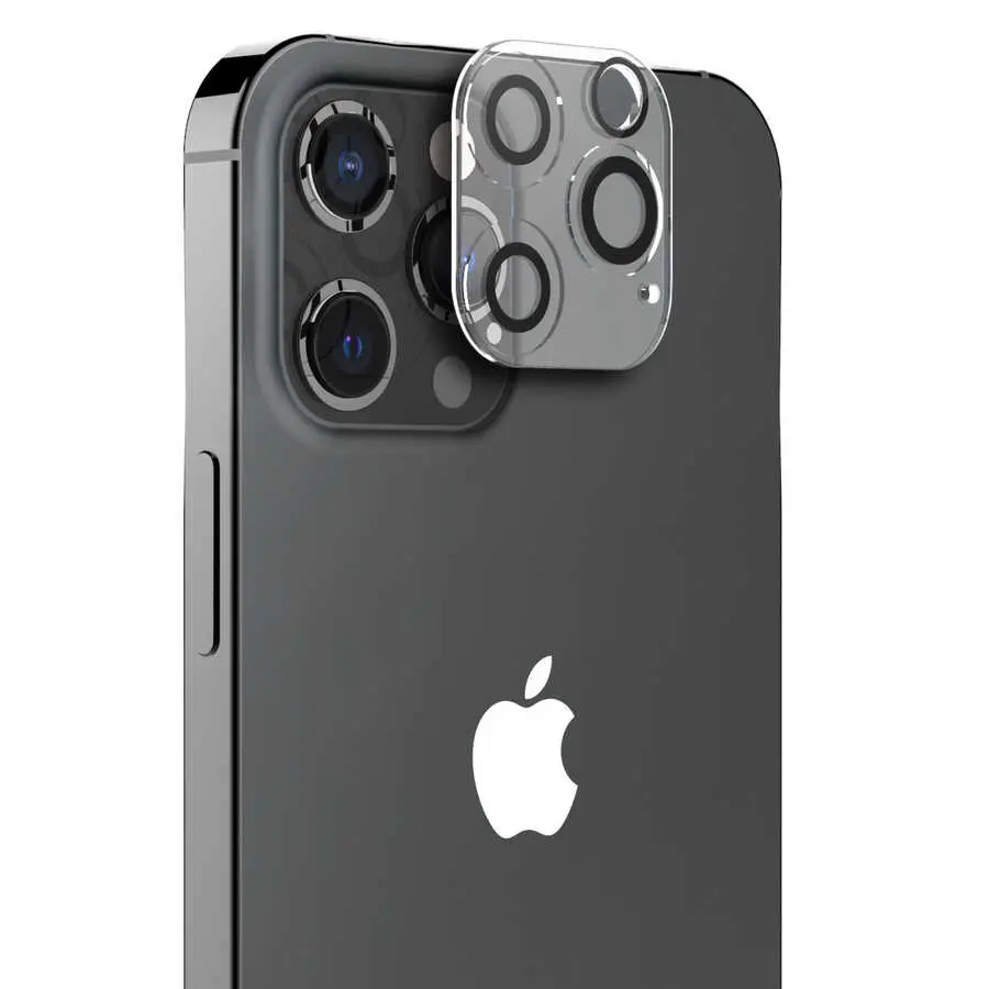 iPhone 12 Pro Temperli Cam Kamera Koruyucu - Araree C-Subcore