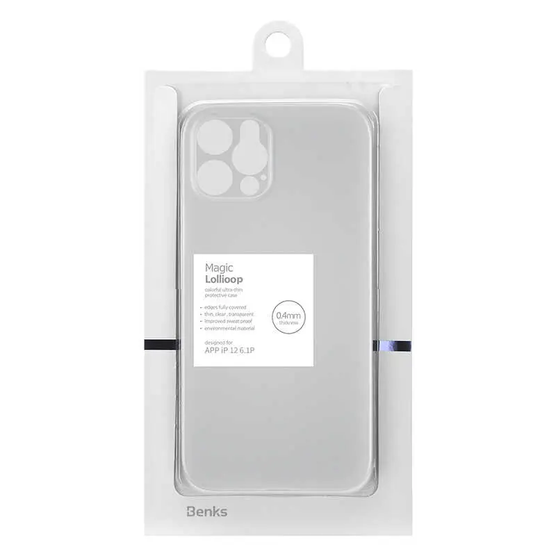iPhone 12 Pro İnce Mat Kılıf - Benks Lollipop Protective
