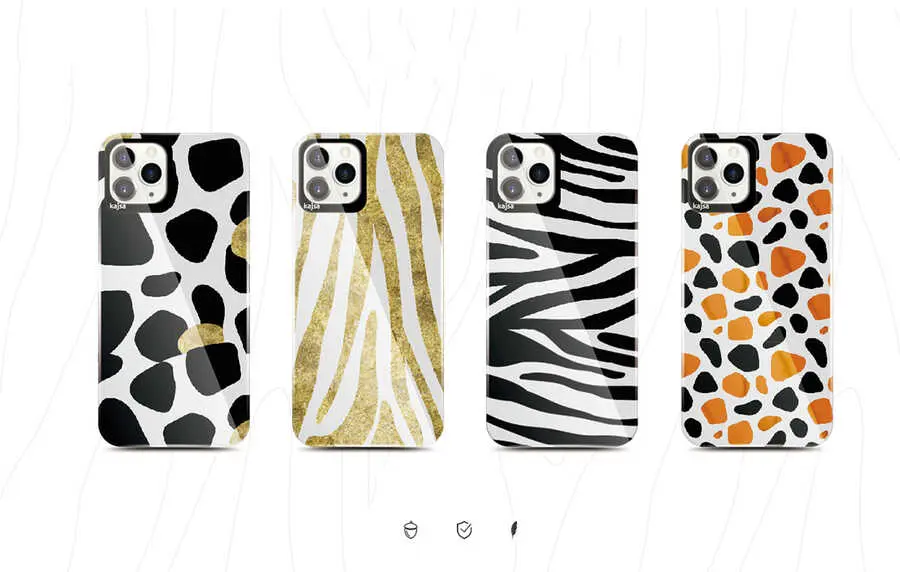 iPhone 12 Pro Kılıf, Hayvan Derisi Tasarımlı - Kajsa Animal