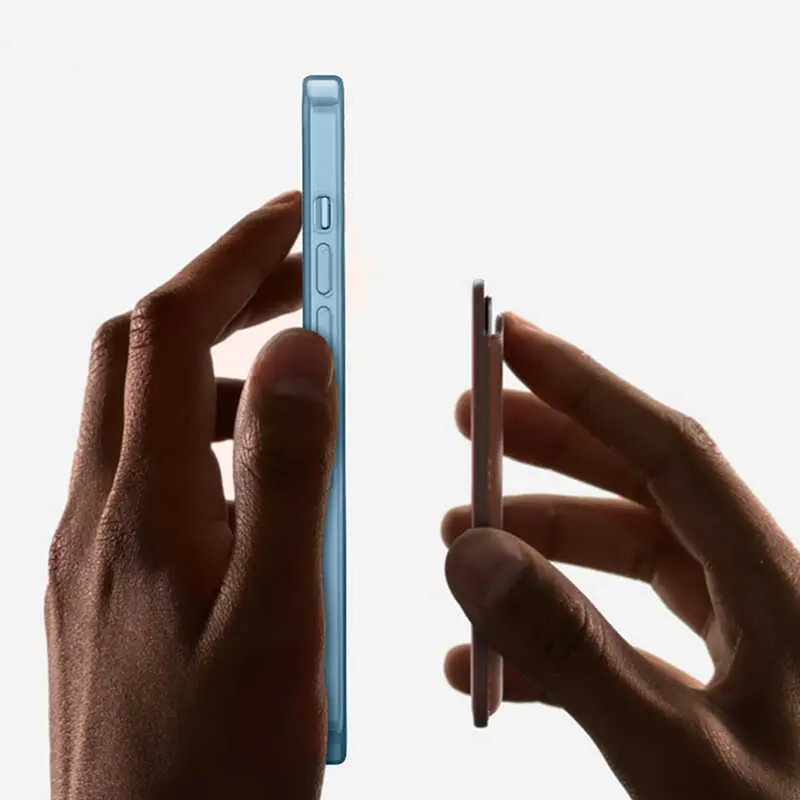 iPhone 12 Pro MagSafe Uyumlu Şeffaf Kılıf - Wiwu Magnetic Crystal