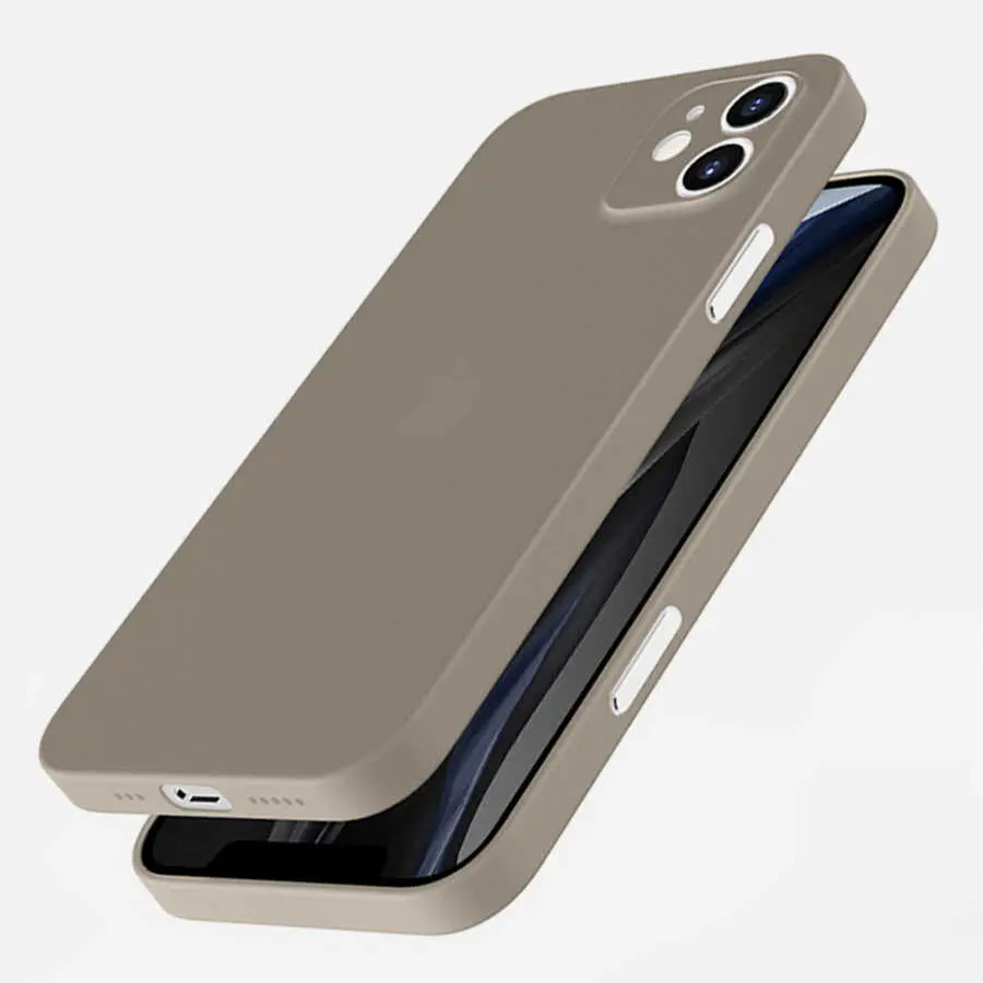 iPhone 12 Pro İnce PP Kılıf, Mat ve Parmak İzi Tutmayan - Wiwu Skin Nano