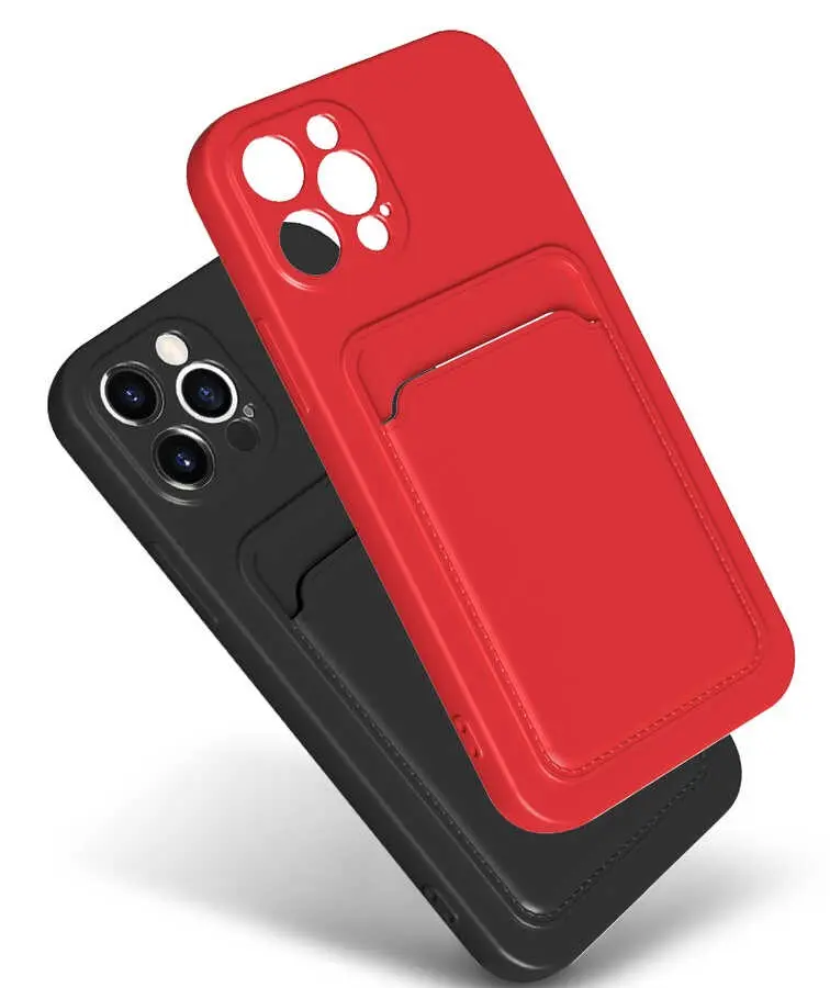 iPhone 12 Pro Kartlık Bölmeli Kılıf - Zore Ofix