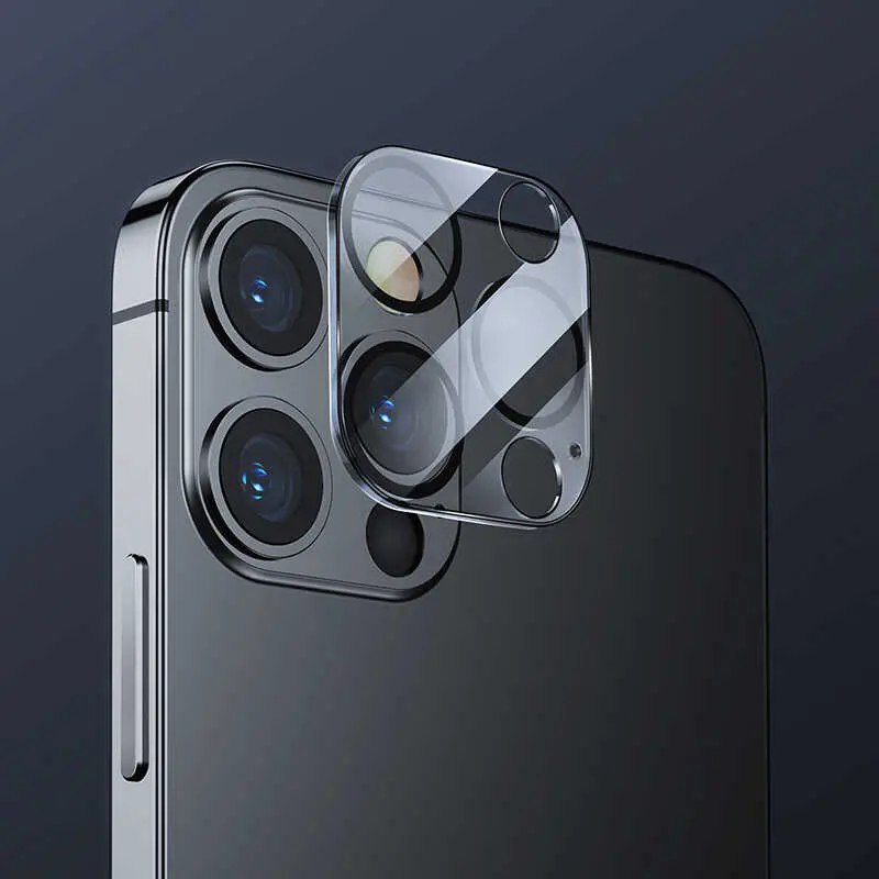 iPhone 12 Pro Max Kamera Lens Koruyucu Cam - Benks Integrated