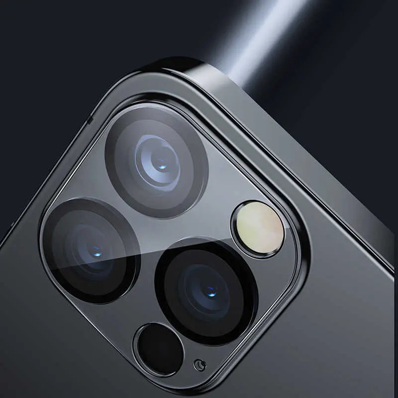 iPhone 12 Pro Max Kamera Lens Koruyucu Cam - Benks Integrated