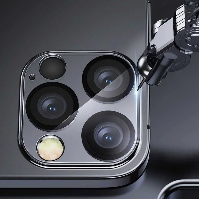 iPhone 12 Pro Max Kamera Lens Koruyucu Cam - Benks Integrated