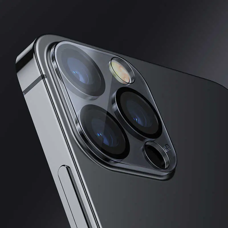 iPhone 12 Pro Max Kamera Lens Koruyucu Cam - Benks Integrated