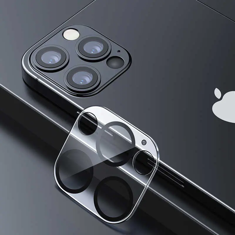 iPhone 12 Pro Max Kamera Lens Koruyucu Cam - Benks Integrated