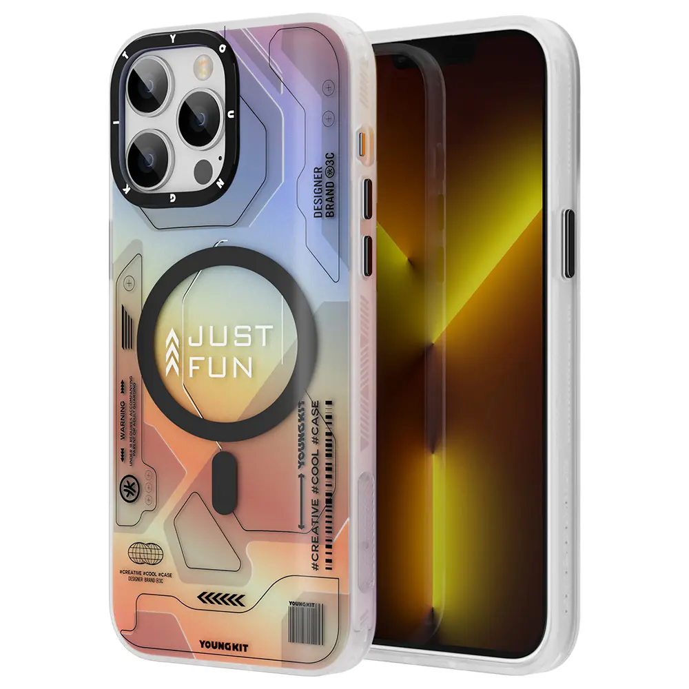 iPhone 12 Pro Max MagSafe Uyumlu Kılıf - Youngkit Metaverse Serisi