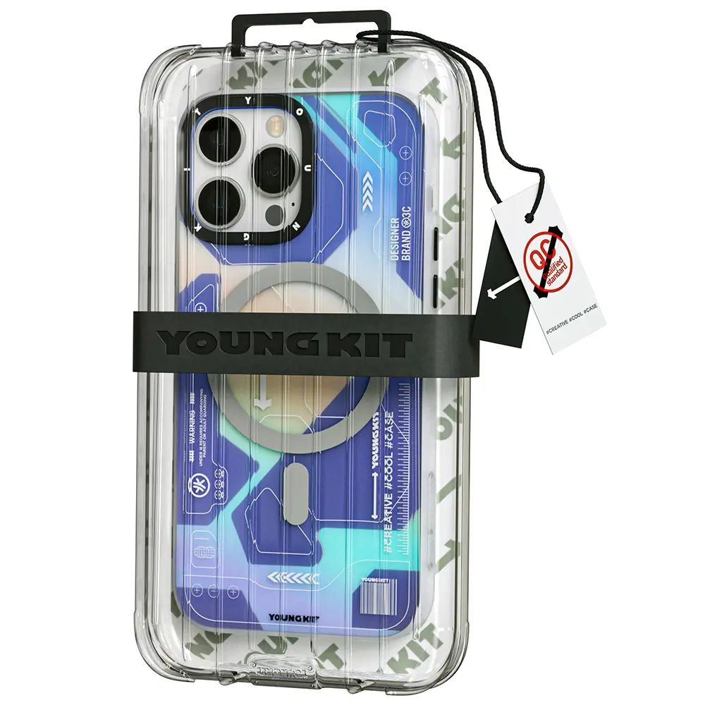 iPhone 12 Pro Max MagSafe Uyumlu Kılıf - Youngkit Metaverse Serisi