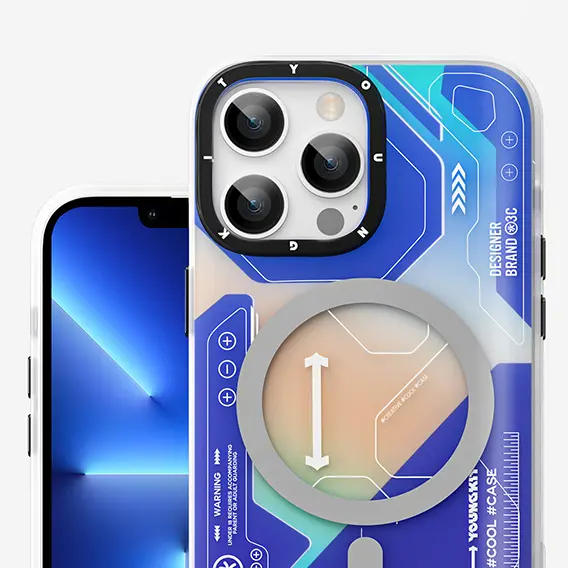 iPhone 12 Pro Max MagSafe Uyumlu Kılıf - Youngkit Metaverse Serisi