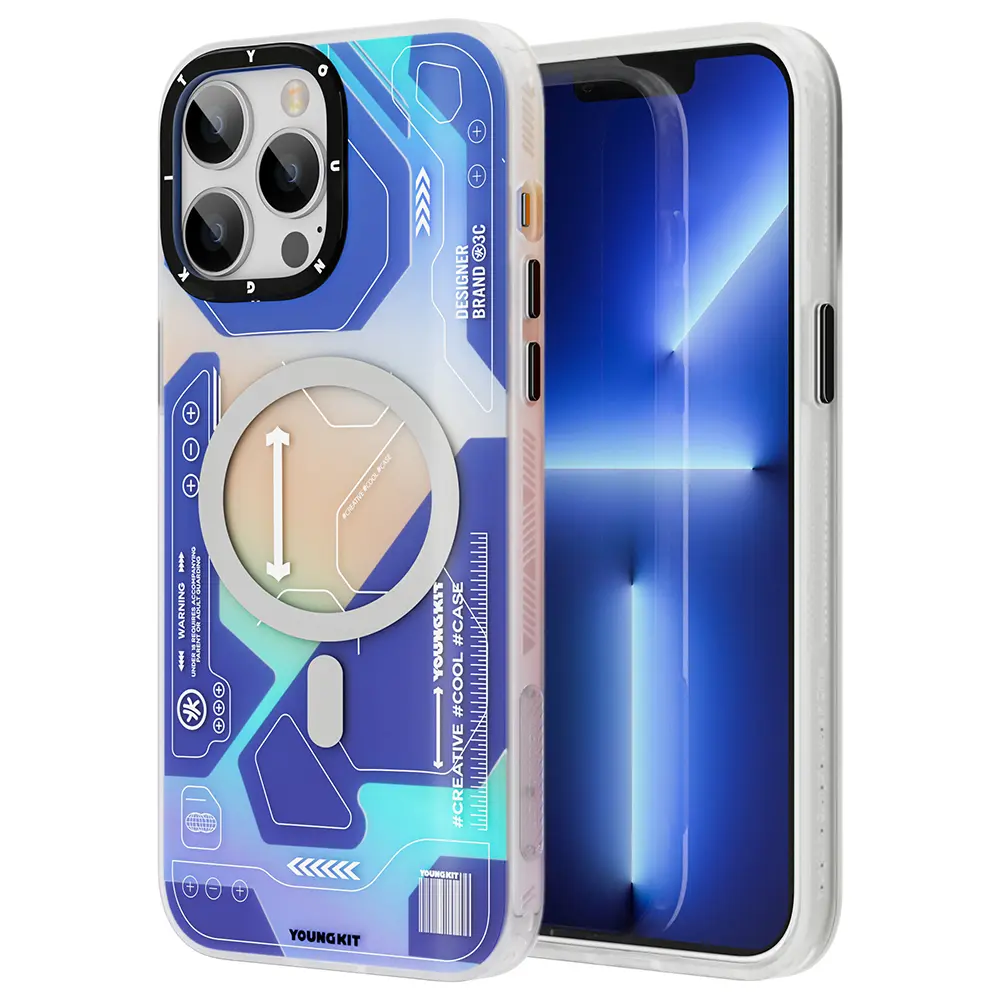iPhone 12 Pro Max MagSafe Uyumlu Kılıf - Youngkit Metaverse Serisi