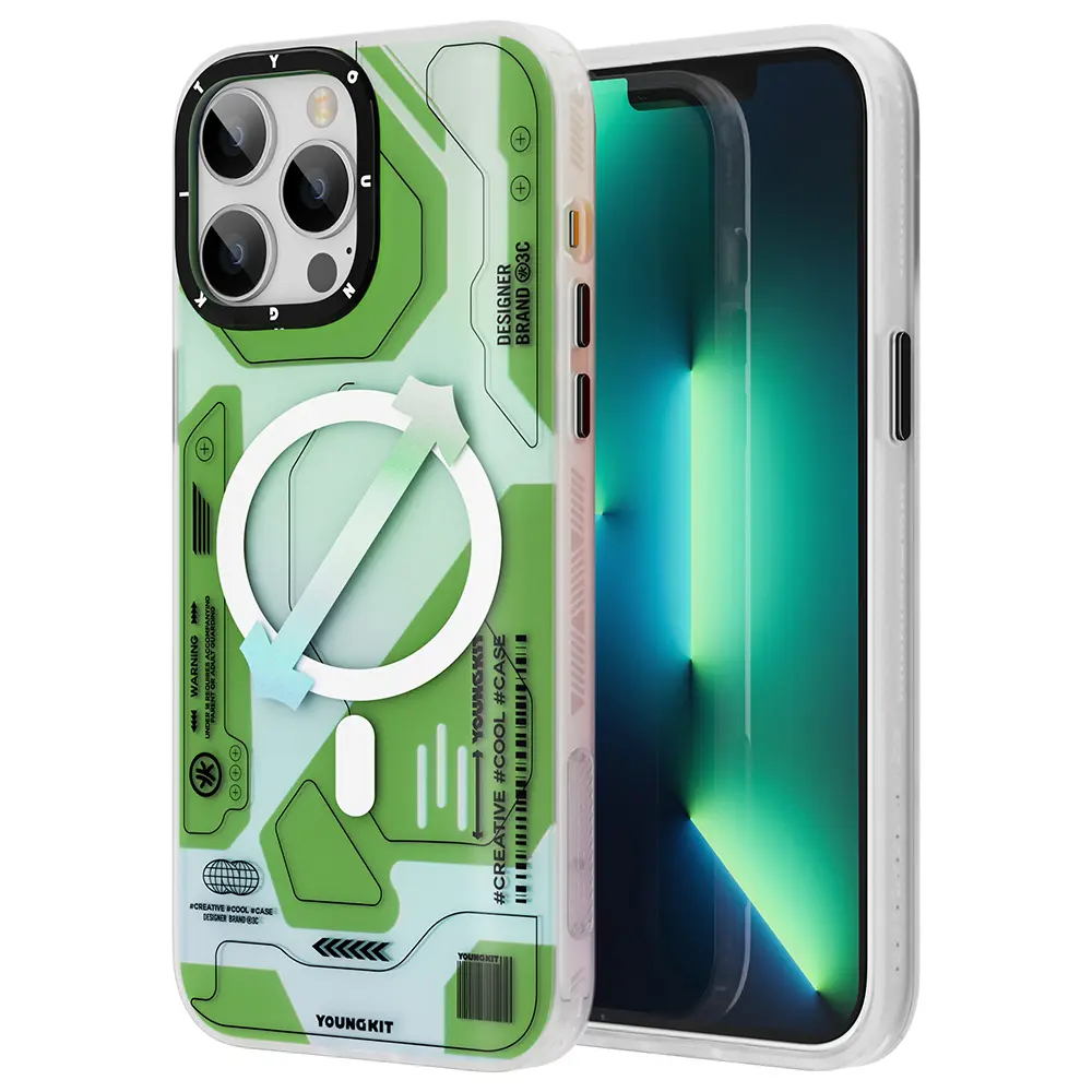 iPhone 12 Pro Max MagSafe Uyumlu Kılıf - Youngkit Metaverse Serisi