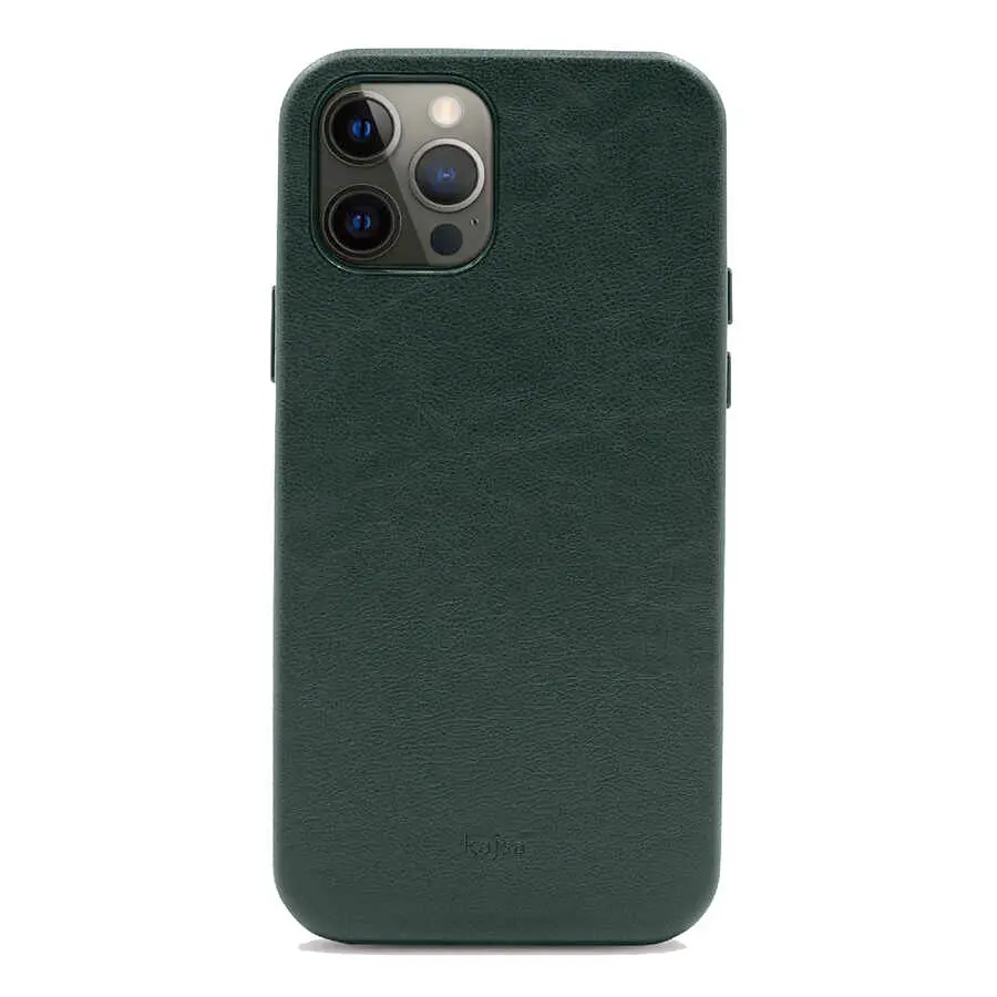 iPhone 12 Pro Max Deri Kılıf, Kaymayan Yüzeyli - Kajsa Crazy Horse