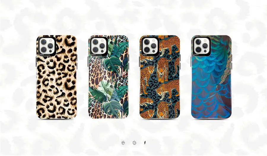 iPhone 12 Pro Max Kılıf, Kamera ve Ekran Korumalı - Kajsa Wild