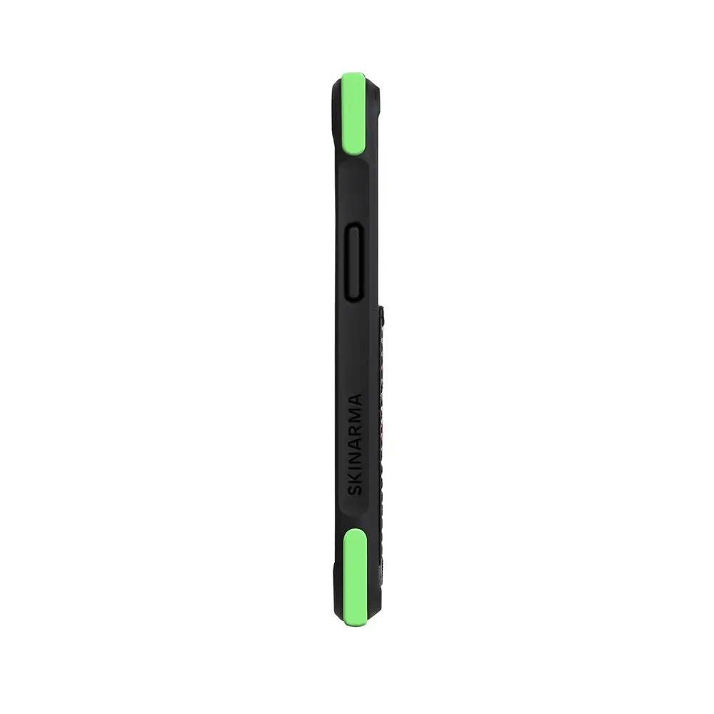 iPhone 12 Pro Max Standlı Deri Görünümlü Kılıf - Skinarma Funsha