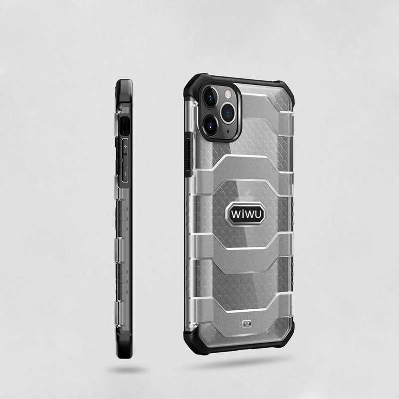 iPhone 12 Pro Max Kılıf, Mat Arka Yüzeyli - Wiwu Voyager