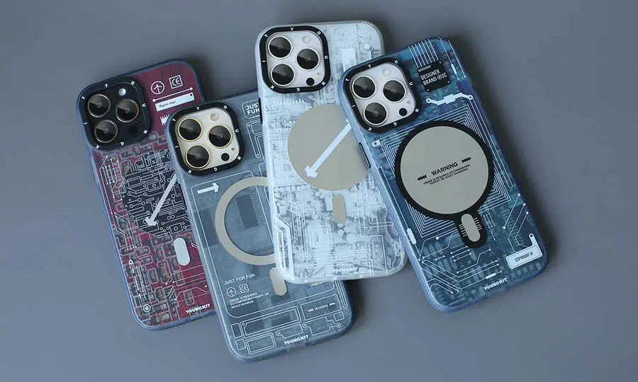 iPhone 12 Pro Max MagSafe Uyumlu Kılıf - YoungKit Technology