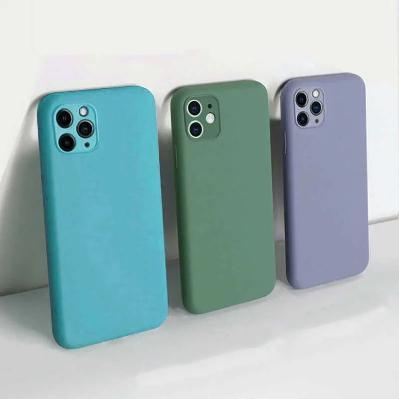 iPhone 12 Pro Max Silikon Kılıf - Zore LSR Lansman Kapak