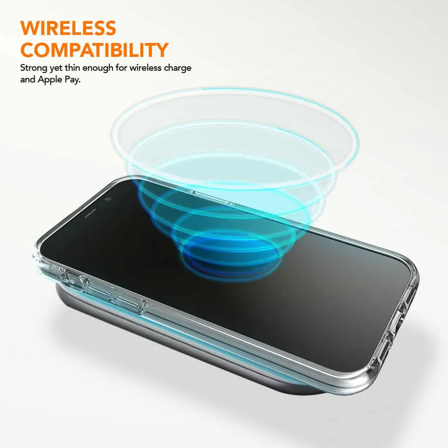iPhone 12 Pro Max Şeffaf Kılıf - Ugly Rubber Pure
