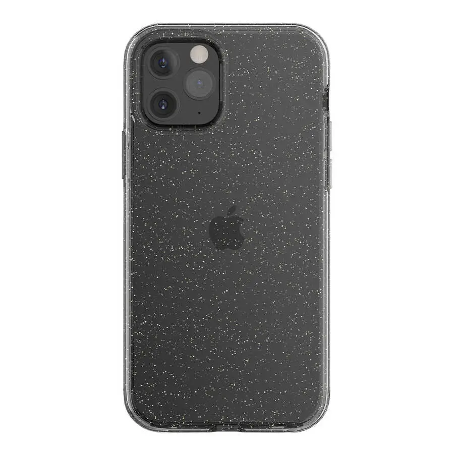 iPhone 12 Pro Max Şeffaf Arka Yüzeyli Kılıf - Ugly Rubber Vogue