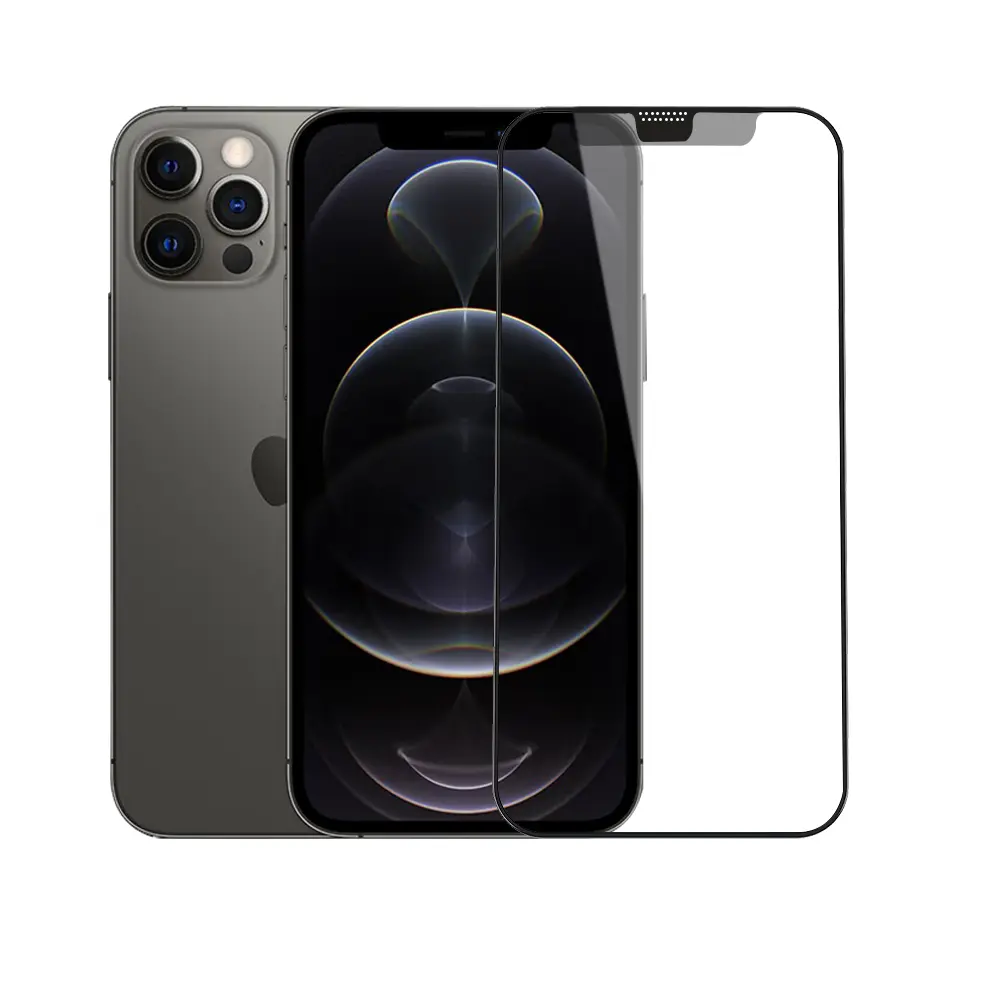 iPhone 12 Pro Max Mat Temperli Ekran Koruyucu - Wiwu iVista Screen