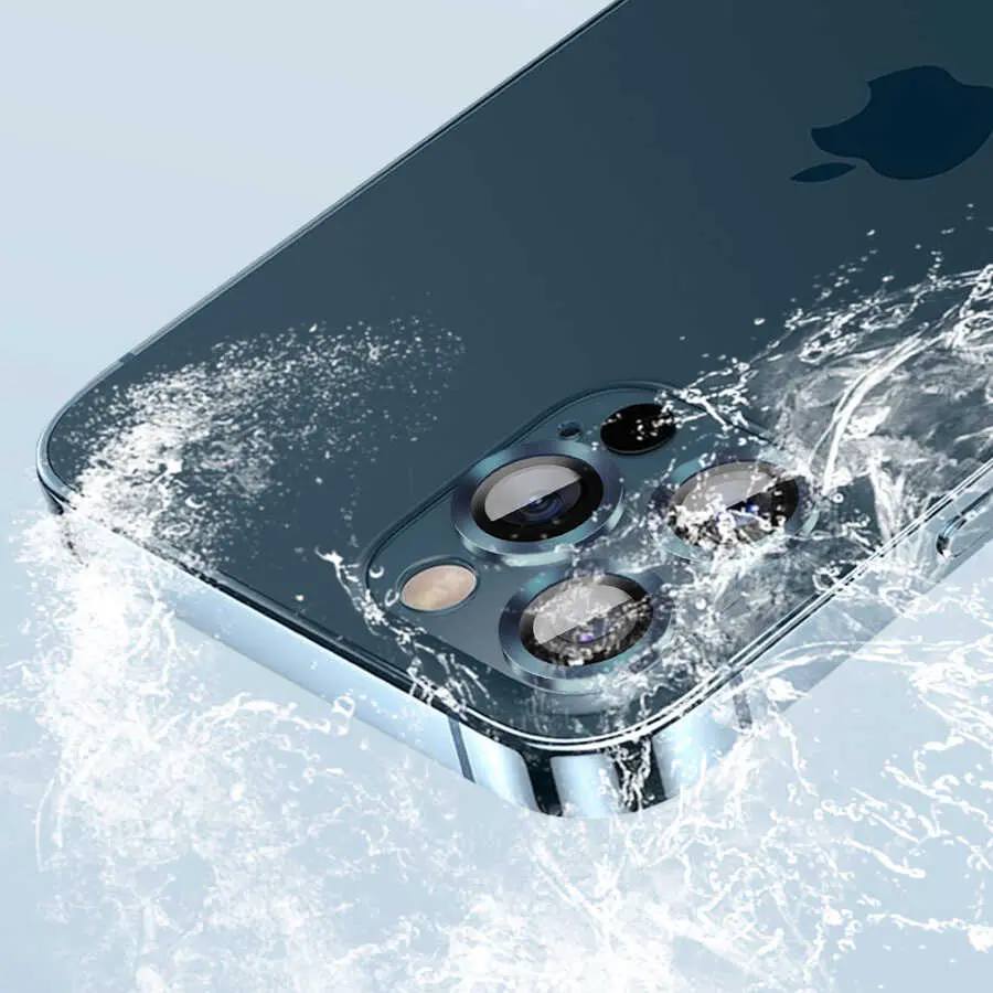 iPhone 12 Pro Max Kamera Lens Koruyucu - Wiwu Lens Guard