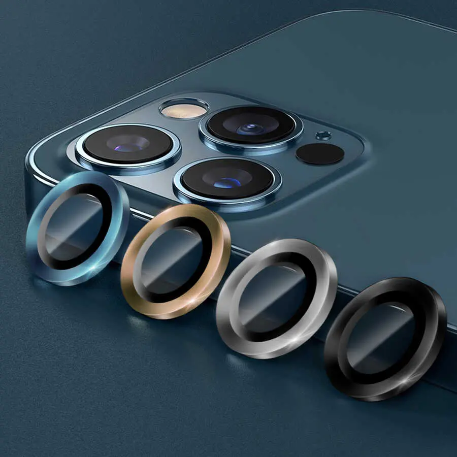 iPhone 12 Pro Max Kamera Lens Koruyucu - Wiwu Lens Guard