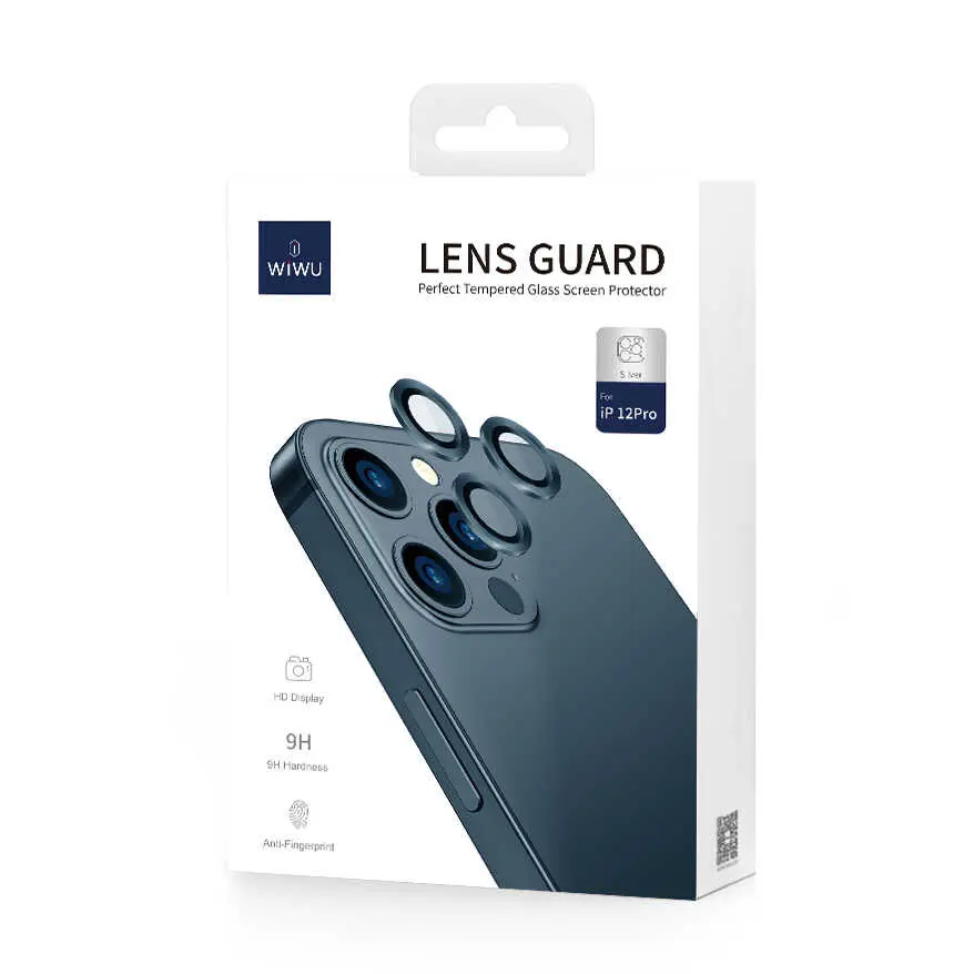 iPhone 12 Pro Max Kamera Lens Koruyucu - Wiwu Lens Guard